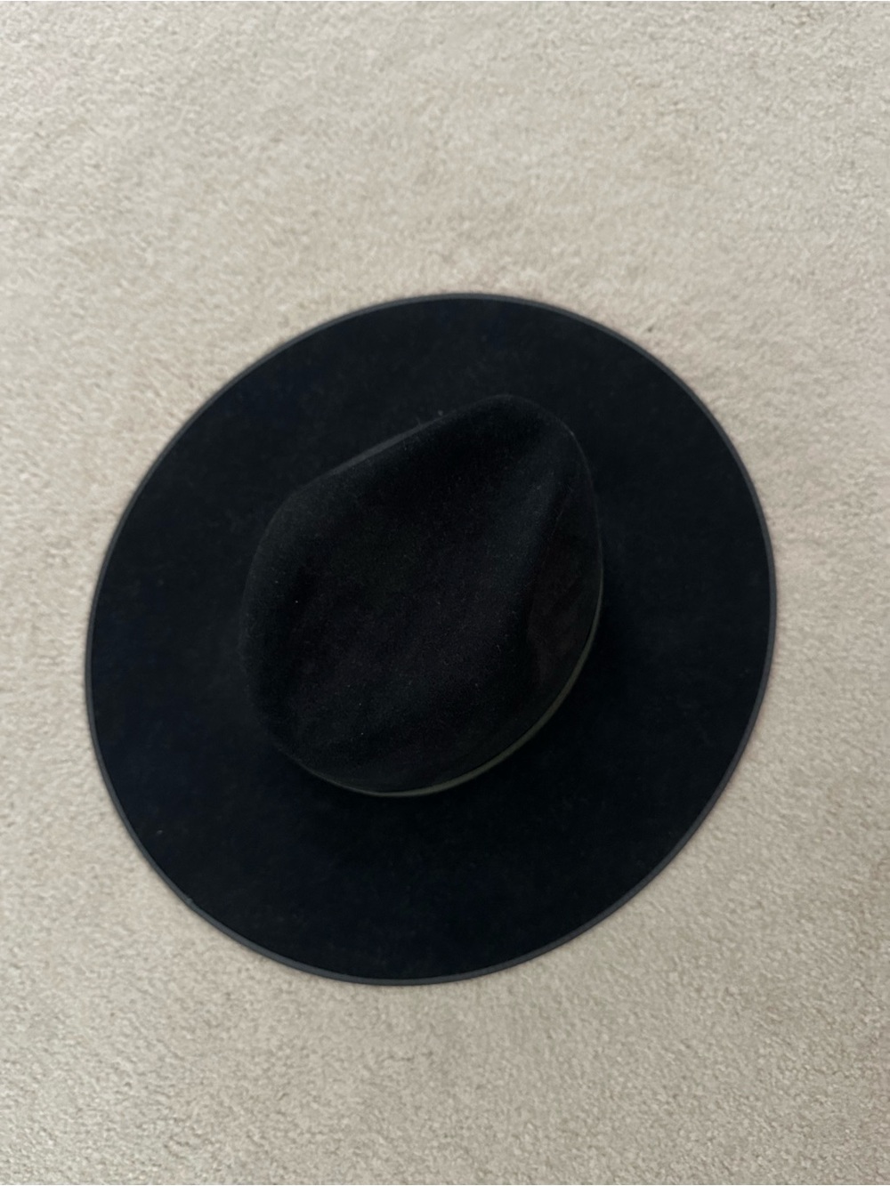 Stetson Tri City Hat Black Size 7 1/8 - Picture 3 of 10